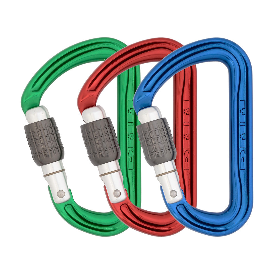 DMM 3 Pack Shadow Screwgate Carabiner