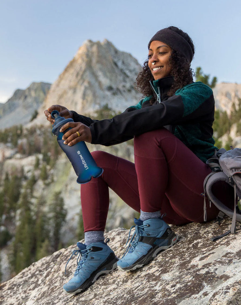 LifeStraw Collapsible Squeeze Water Filter Bottle