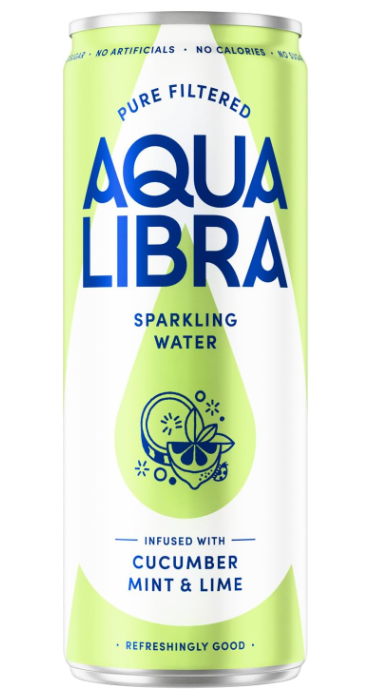 Aqua Libra Sparkling Water 330ml